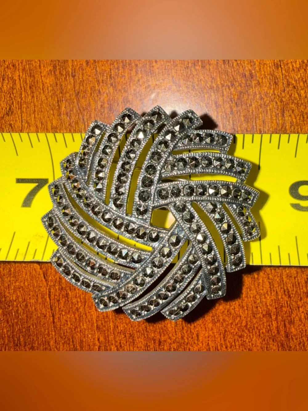 Judith Jack vintage brooch